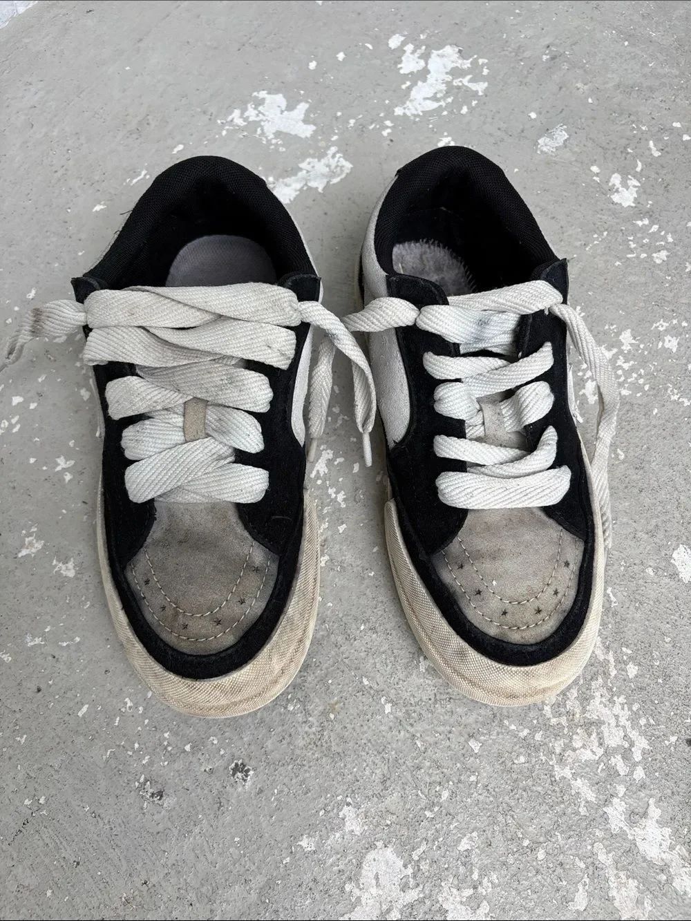 Amiri distressed sneakers